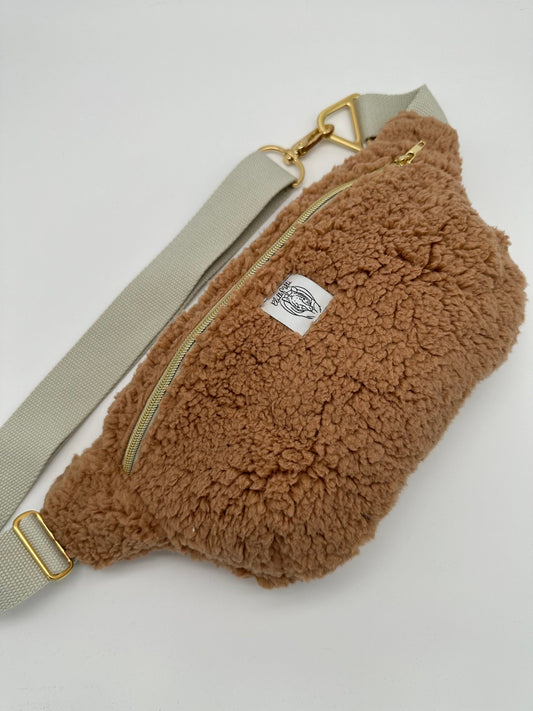 Crossbodybag/ Hipbag- Teddy, Braun